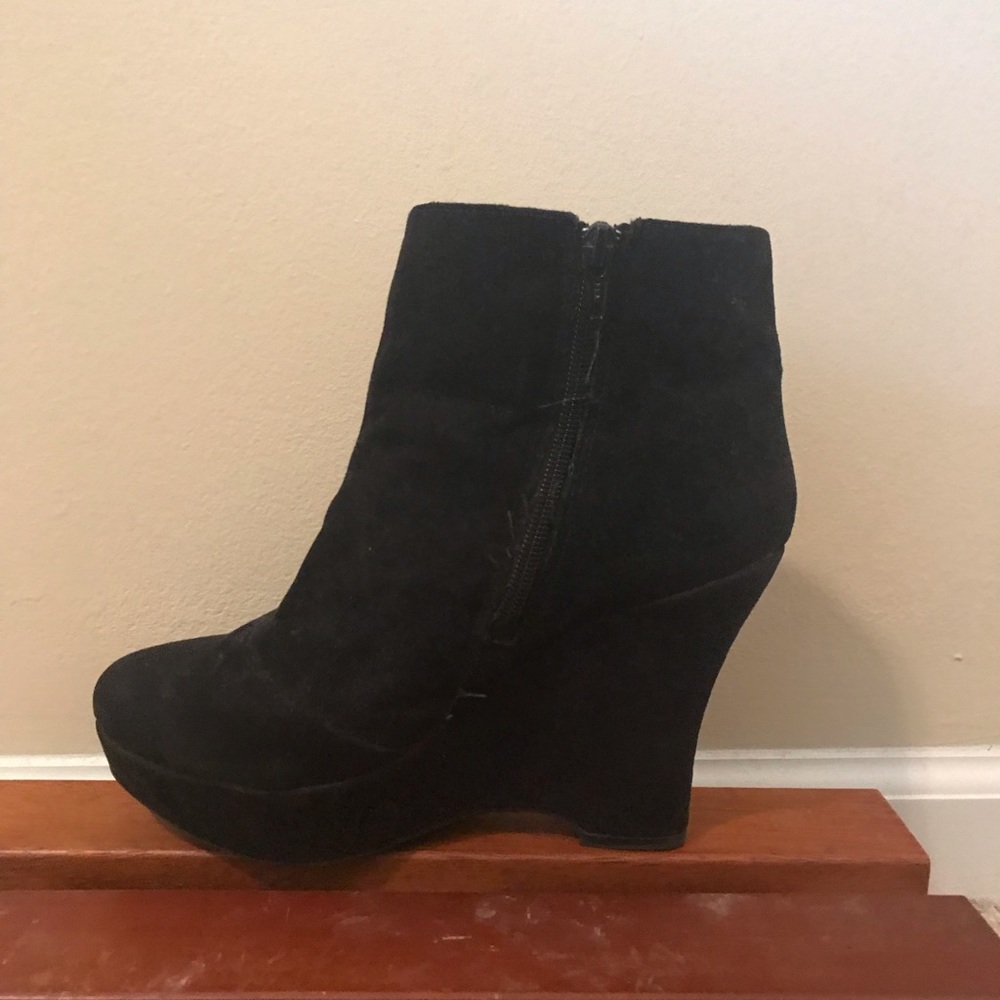 black boots